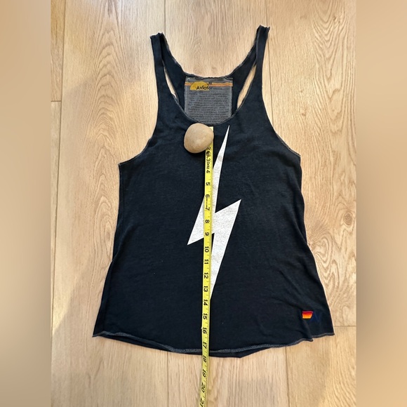 ⚡️Aviator Nation Tank Top⚡️👌🏼 Women’s Medium Excellent Condition Black 🖤🤍 - Picture 3 of 10
